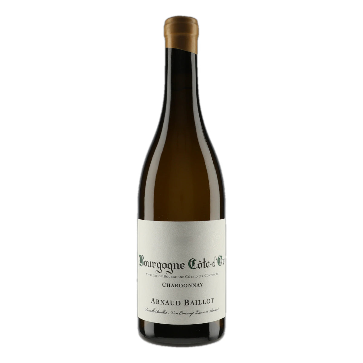Domaine Arnaud Baillot Bourgogne Côte d'Or Blanc 2025
