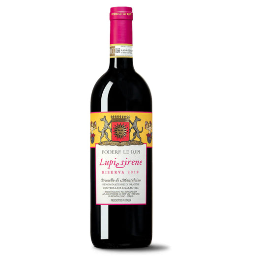 Podere Le Ripi Lupi e Sirene Brunello di Montalcino Riserva DOCG 2019